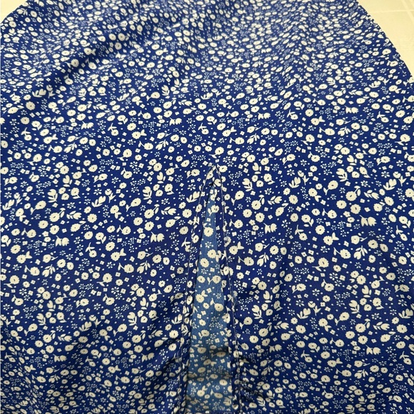 SHEIN dress small size 4 summer allover printed high split dress - Picture 5 of 5